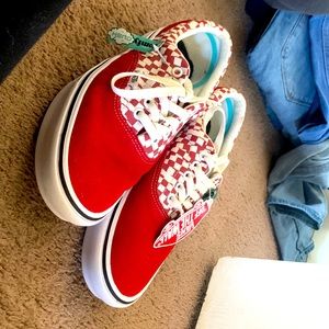 Red Vans Comfy Cush limited edition dead stock, never worn